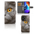 Telefoonhoesje met Pasjes Xiaomi Redmi Note 12 Pro Plus Britse Korthaar met indrukwekkende katten afbeelding.
