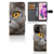 Telefoonhoesje met Pasjes Xiaomi Redmi Note 12S Britse Korthaar, met afbeelding van een Britse Korthaar kat.