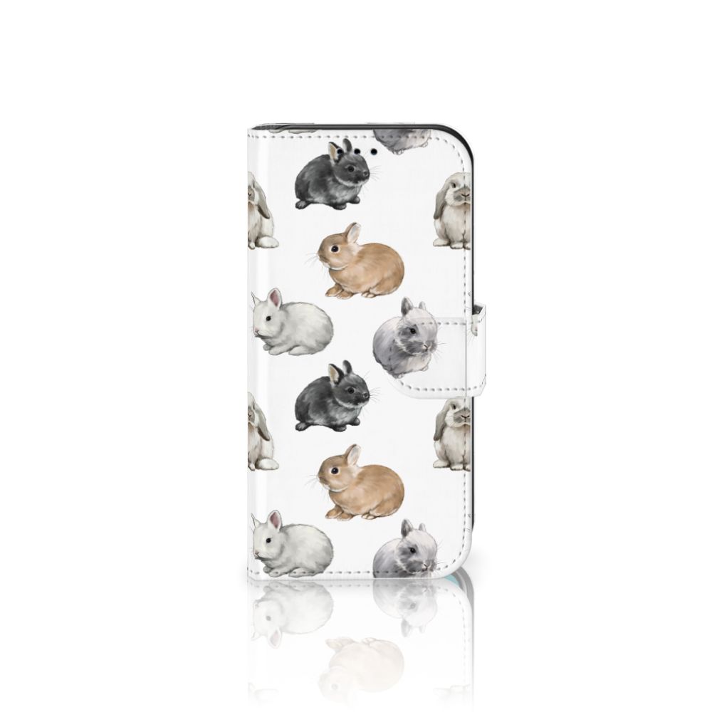 Telefoonhoesje met Pasjes voor Apple iPhone 11 Pro Konijntjes met schattige konijnen 🐰.