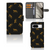 Google Pixel 8 Telefoonhoesje met Pasjes Leopards voorkant binnenkant zijkant