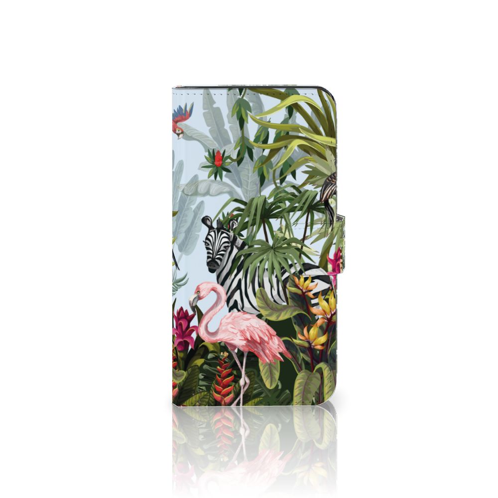 Google Pixel 8A Telefoonhoesje met Pasjes Jungle design voorkant