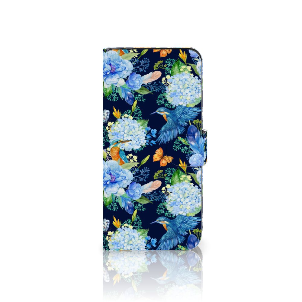 Motorola Moto G24 G04 G24 Power Telefoonhoesje met Pasjes IJsvogel voorkant