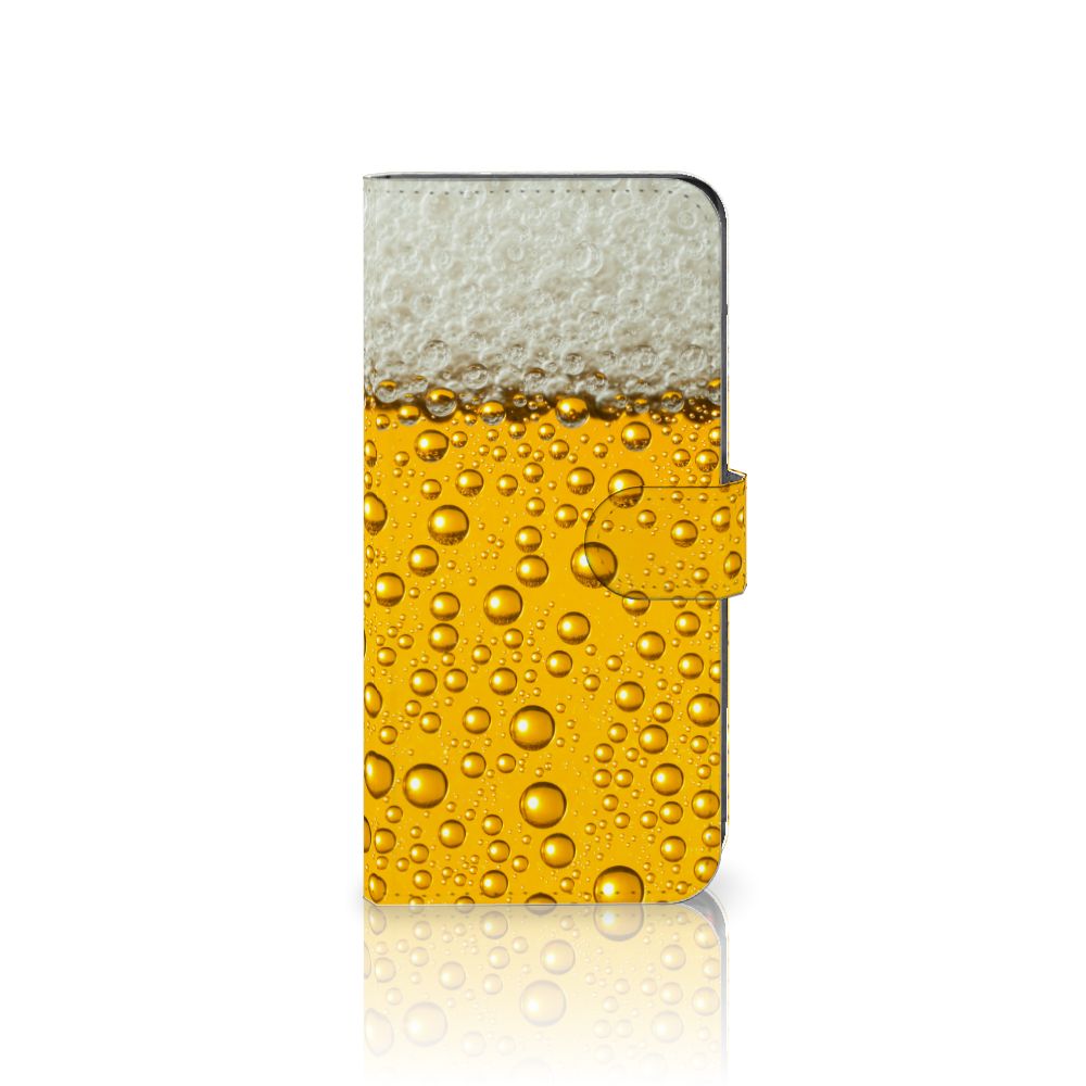 Telefoonhoesje met Pasjes voor Motorola Moto G85 Bier design voorkant