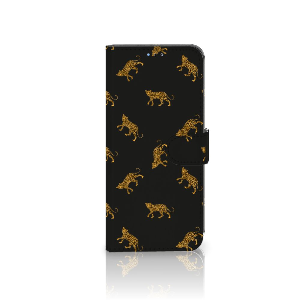 Telefoonhoesje met Pasjes voor OPPO A16/A16s/A54s Leopards
