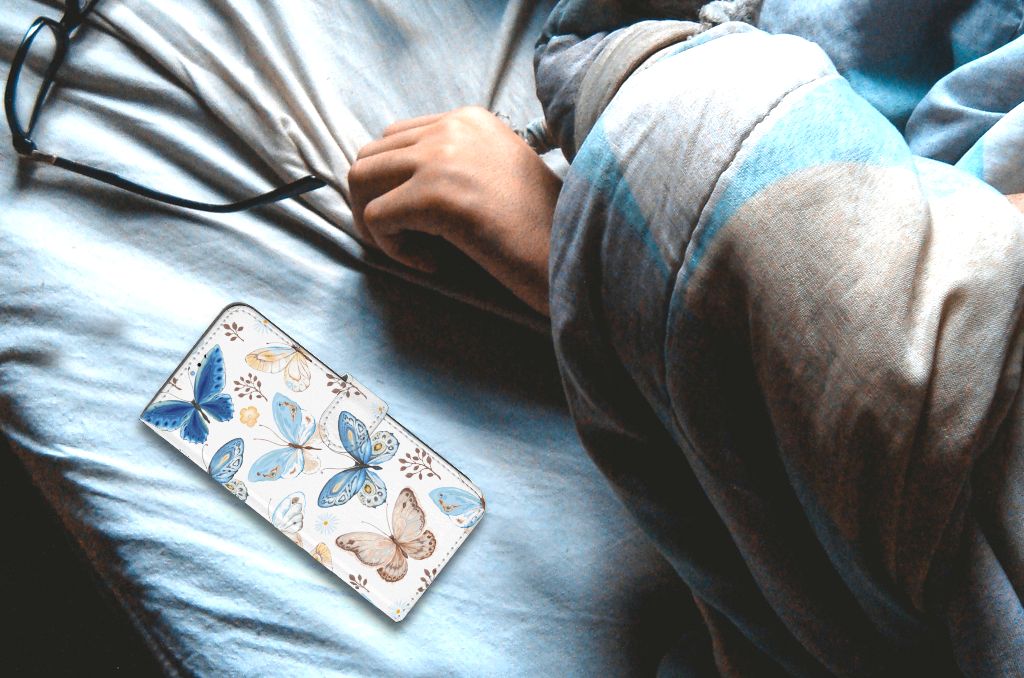 Telefoonhoesje met Pasjes voor OPPO A16/A16s/A54s Vlinder