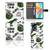 Telefoonhoesje met Pasjes voor OPPO A58 4G Dinosaurus dino ontwerp vooraanzicht
