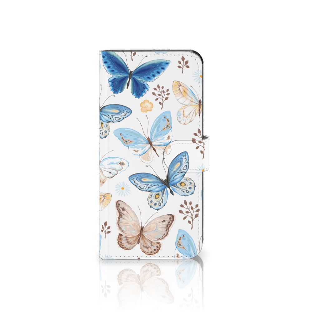 Telefoonhoesje met Pasjes voor OPPO Reno8 T 5G Vlinder met kleurrijke vlinders voor stijl en bescherming 🦋