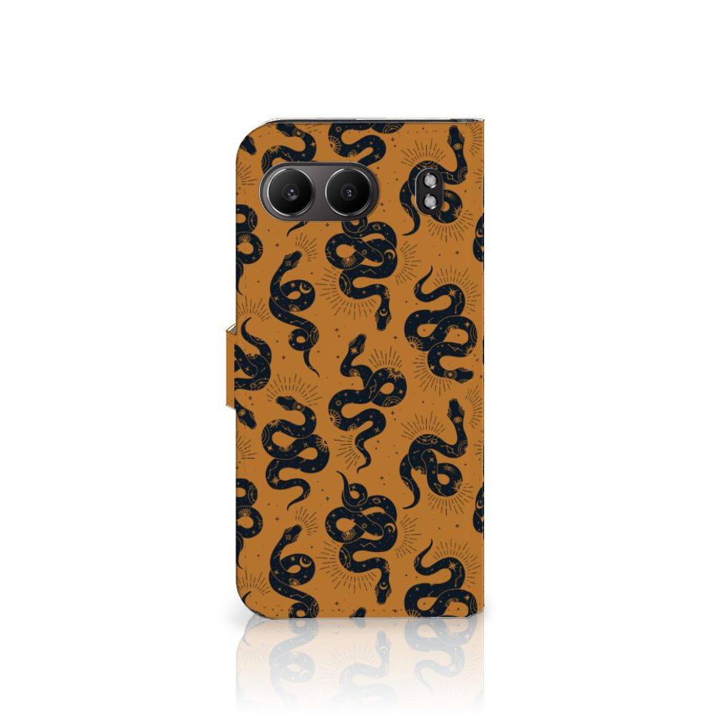 Telefoonhoesje met Pasjes voor OnePlus Nord 4 Snakes telefoonhoesje snakes voorkant