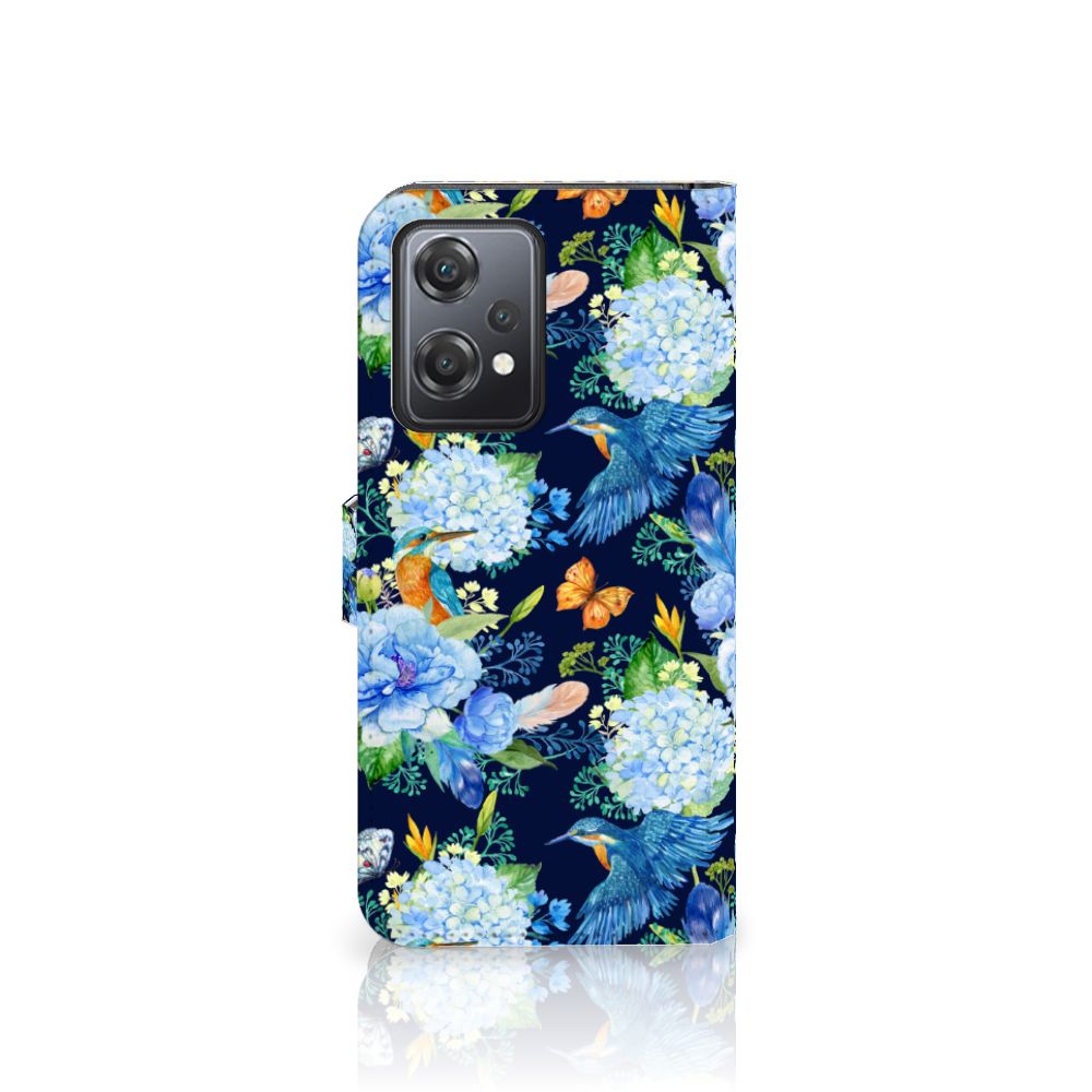 OnePlus Nord CE 2 Lite Telefoonhoesje met Pasjes IJsvogel design voorkant