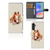 Samsung Galaxy A05s Telefoonhoesje met Pasjes Paard voorkant achterkant binnenkant