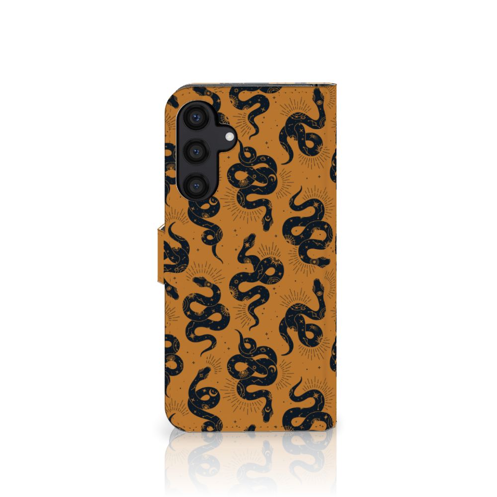 Telefoonhoesje met Pasjes voor Samsung Galaxy A15 Snakes