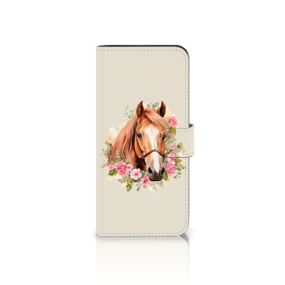 Samsung Galaxy A36 Telefoonhoesje met Pasjes Paard vooraanzicht