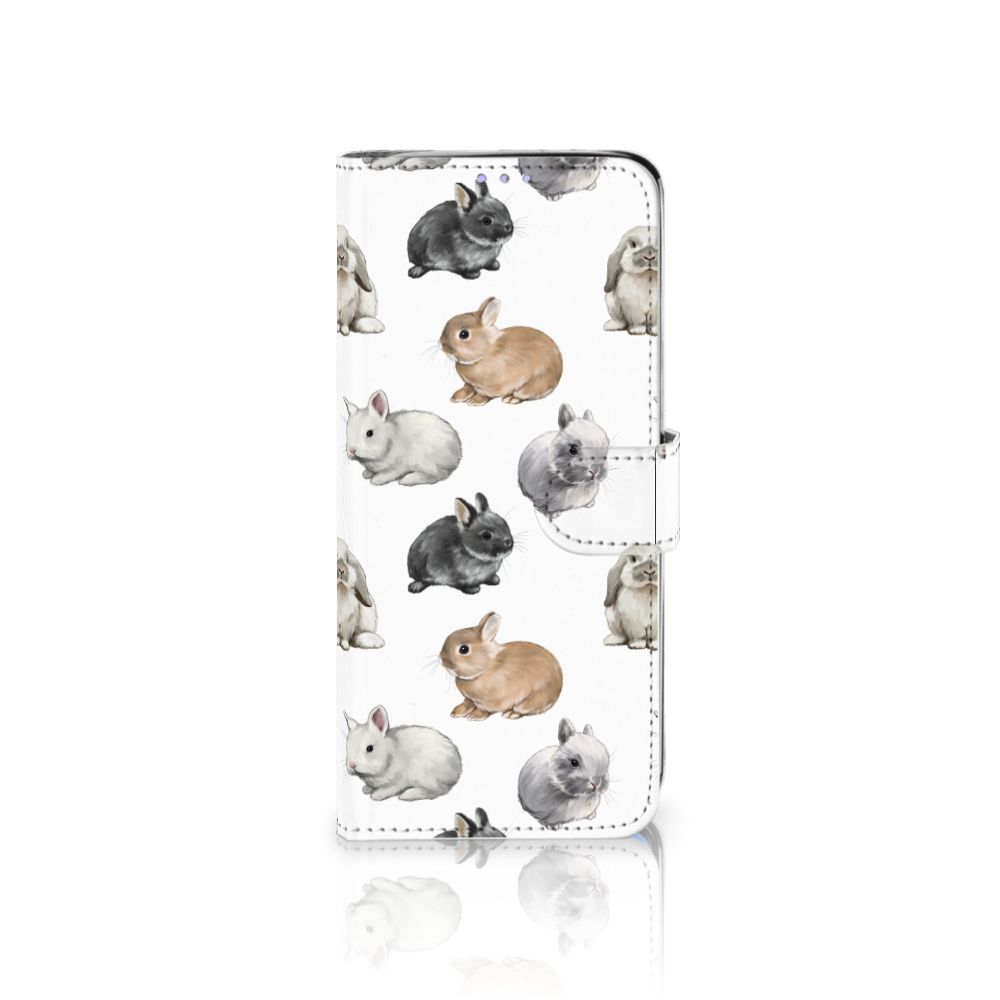 Telefoonhoesje met Pasjes voor Samsung Galaxy S20 Plus Konijntjes met schattige konijnen 🐰.
