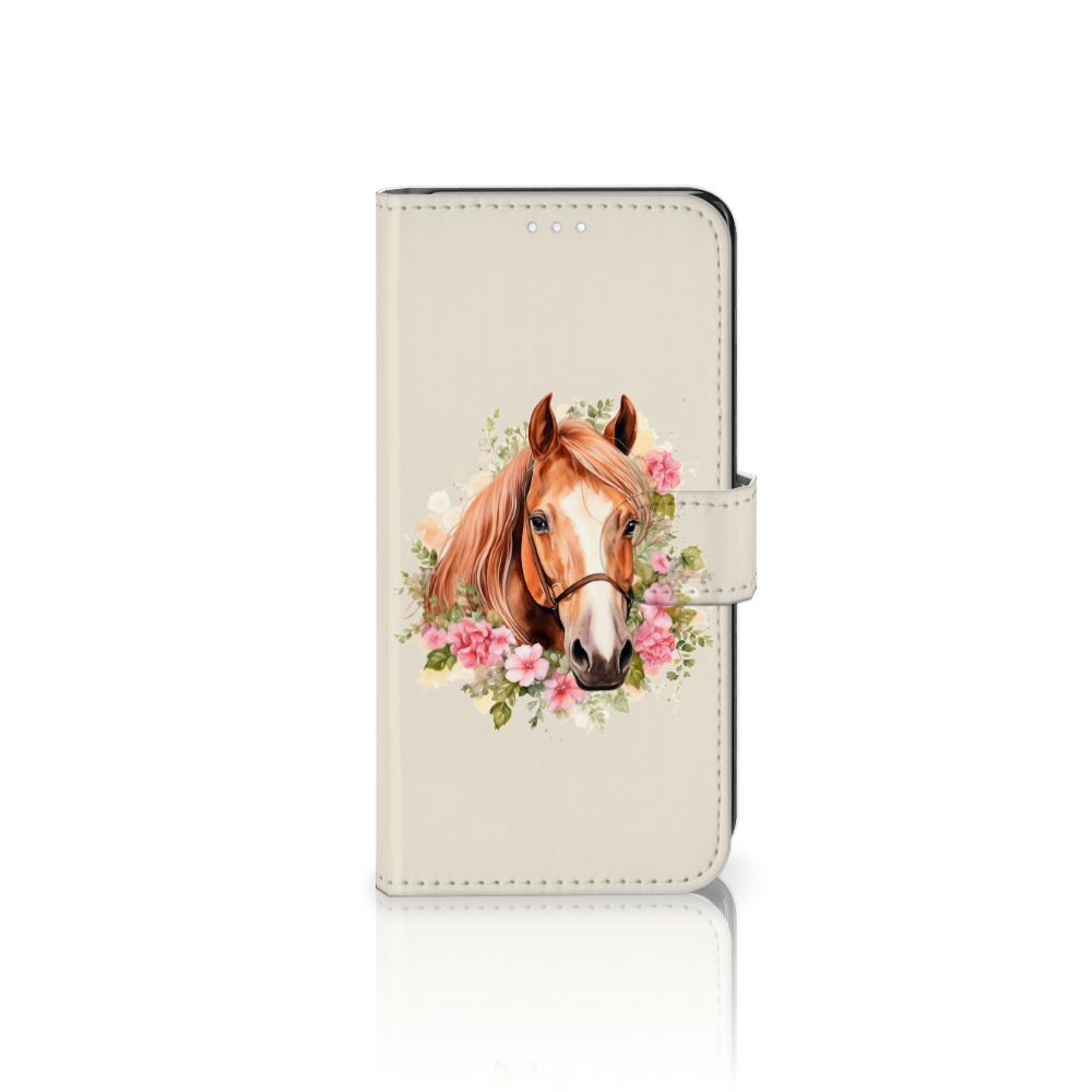 Telefoonhoesje met Pasjes voor Samsung Galaxy S21 FE Paard