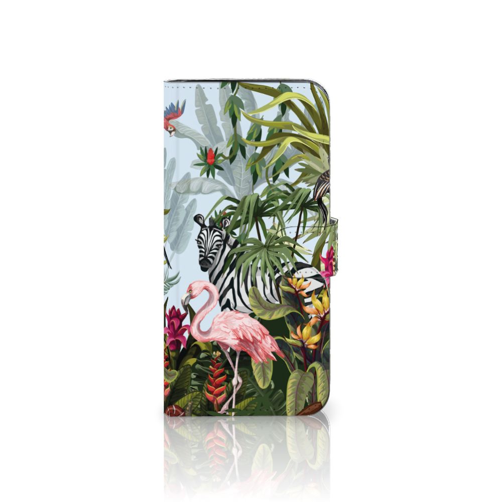 Samsung Galaxy S24 FE Telefoonhoesje met Pasjes Jungle design voorkant