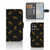 Samsung Galaxy S25 Telefoonhoesje met Pasjes Leopards voorkant achterkant binnenkant