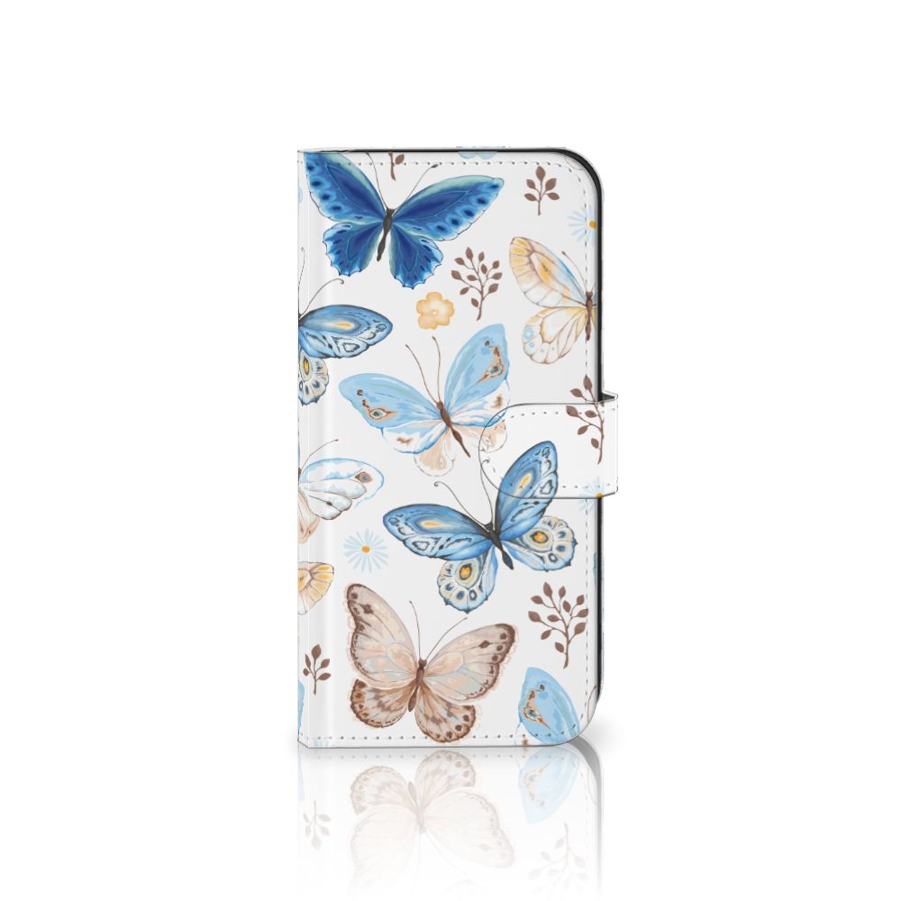 Samsung Galaxy S25 Plus Telefoonhoesje met Pasjes Vlinder voorkant