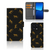 Telefoonhoesje met Pasjes voor Xiaomi 13 Pro Leopards leoparden design voorkant achterkant binnenkant