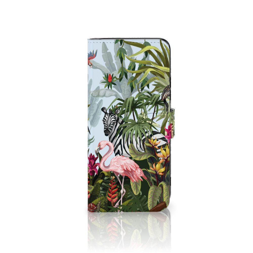 Xiaomi Redmi 12 Telefoonhoesje met Pasjes Jungle design voorkant