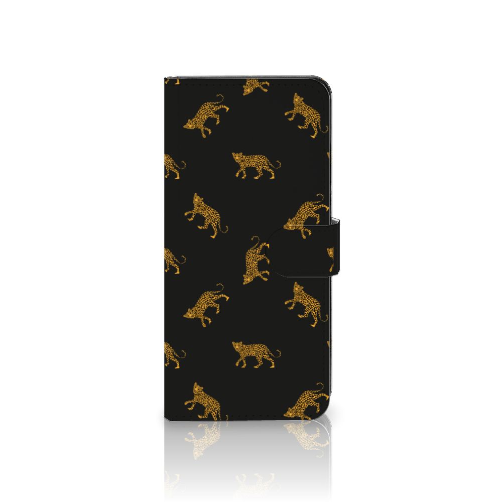 Xiaomi Redmi Note 12 5G Poco X5 Telefoonhoesje met Pasjes Leopards ontwerp voorkant