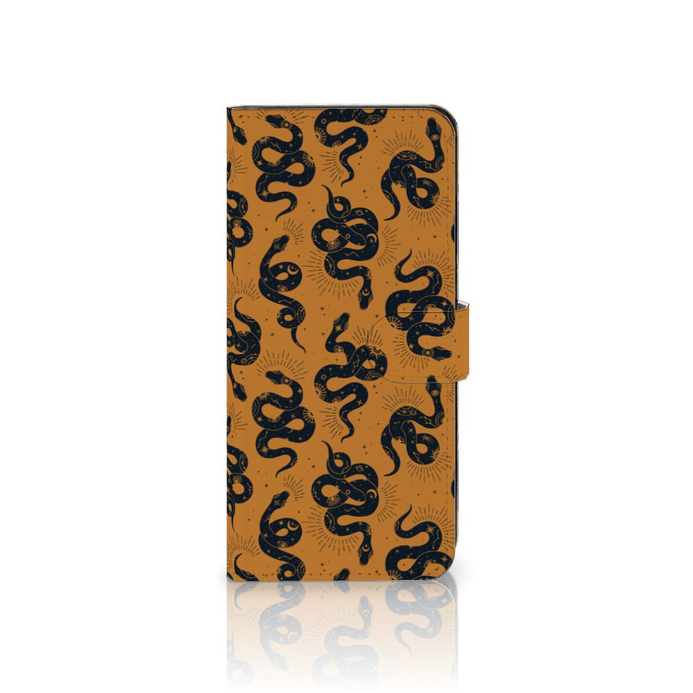 Xiaomi Redmi Note 12 5G Poco X5 Telefoonhoesje met Pasjes Snakes vooraanzicht