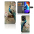 Telefoonhoesje met Pasjes voor Xiaomi Redmi Note 12 Pro Plus Vintage Pauwen