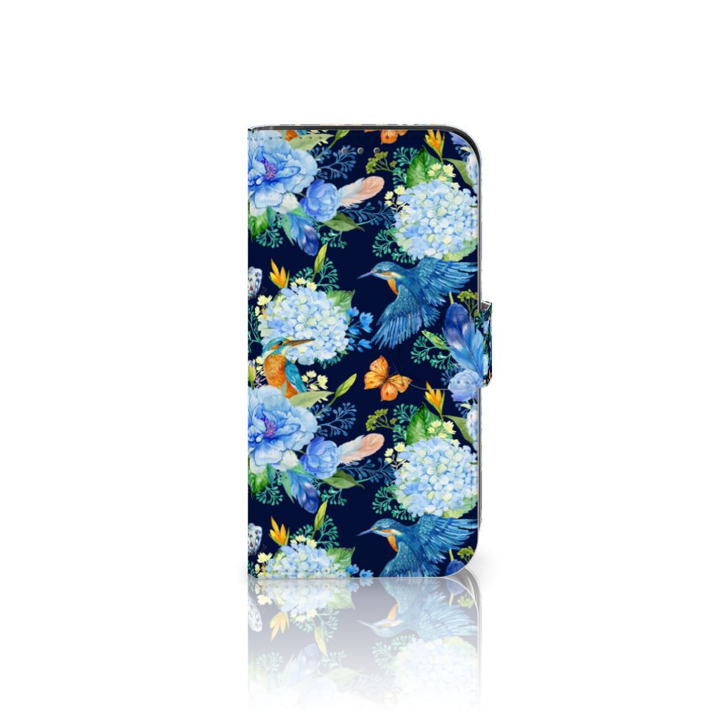 Telefoonhoesje met Pasjes voor iPhone 12 | 12 Pro (6.1") IJsvogel
