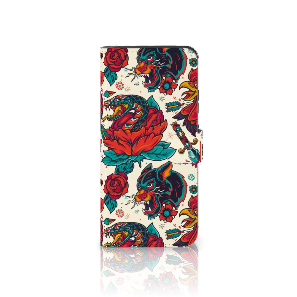 Samsung Galaxy Xcover 7 Telefoonhoesje met foto Old Skool tattoo design front