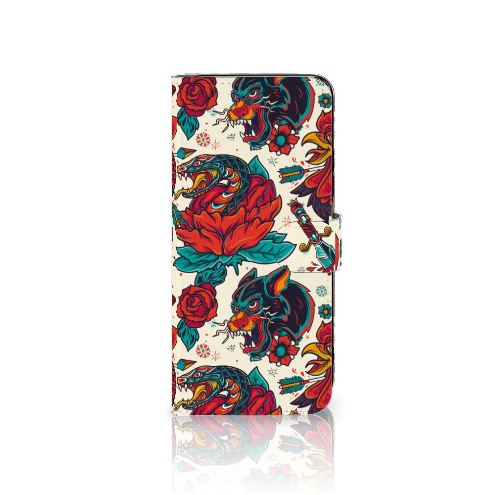 Xiaomi Redmi 12 Telefoonhoesje met foto Old Skool vintage design aanzicht