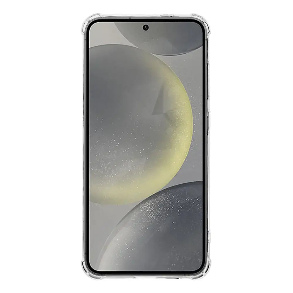 Samsung Galaxy S25 FE Transparant TPU Hoesje Flexibele Back Cover voorkant