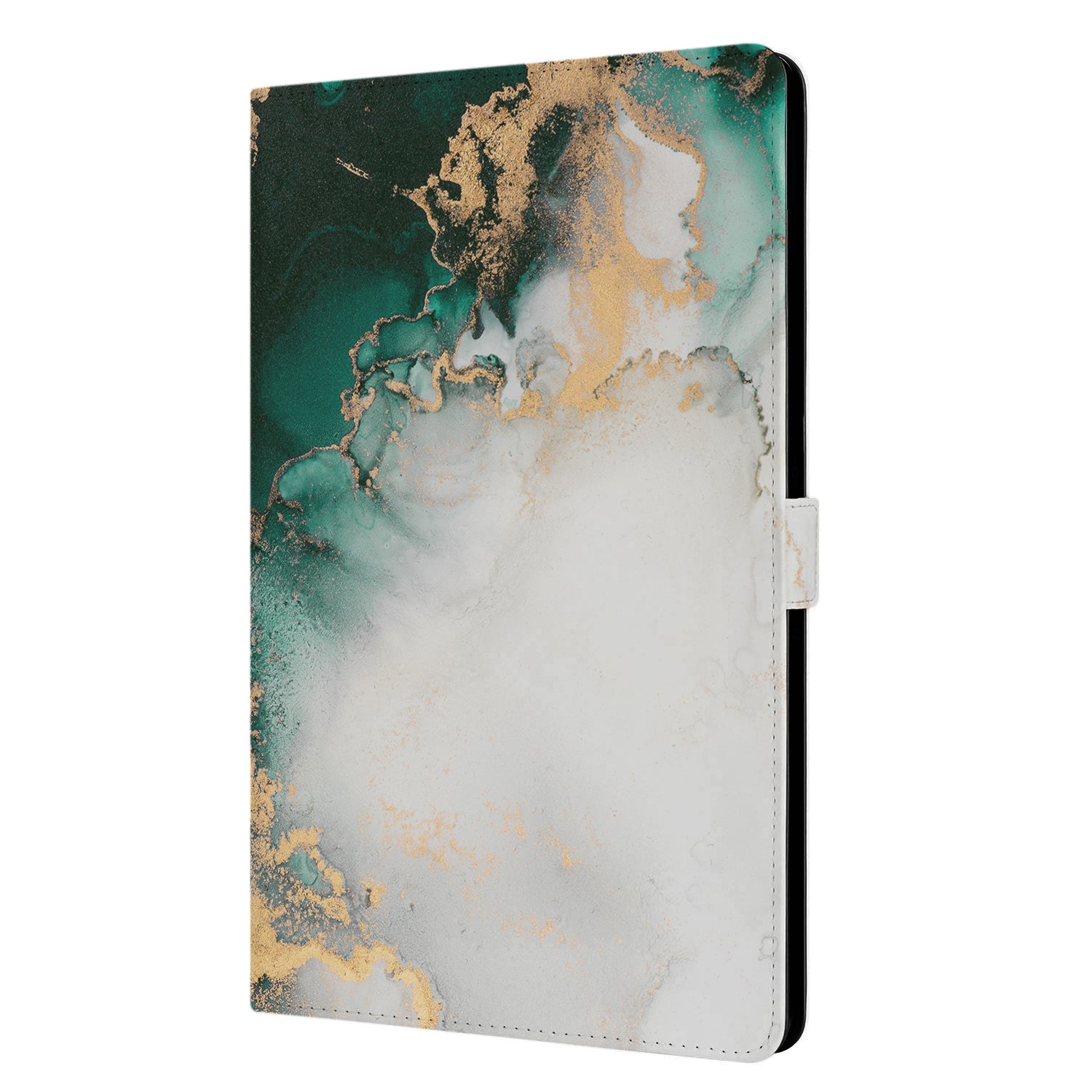 Uniek Nokia T20 Tablethoesje met Stand - Marble Green Design | B2C Telecom
