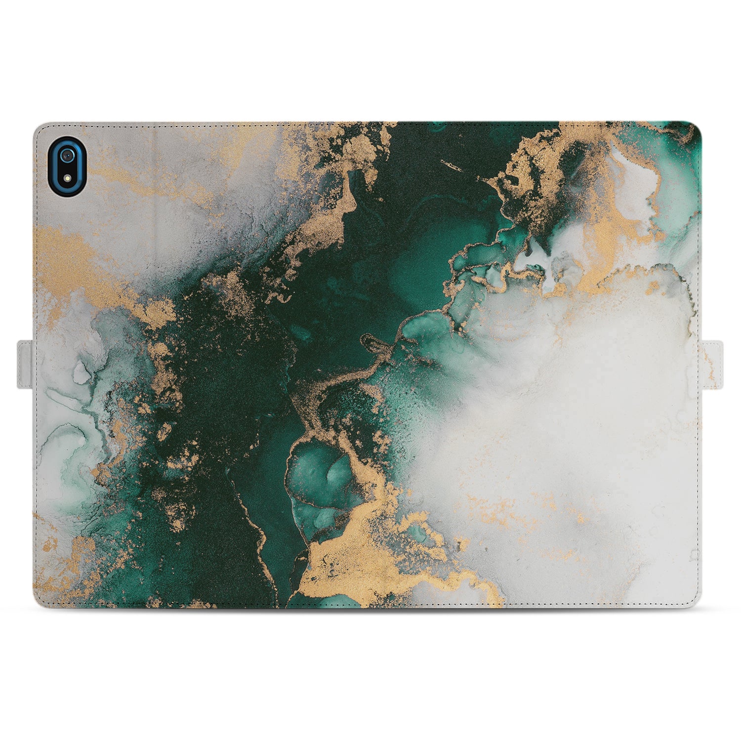 Uniek Nokia T20 Tablethoesje met Stand - Marble Green Design | B2C Telecom