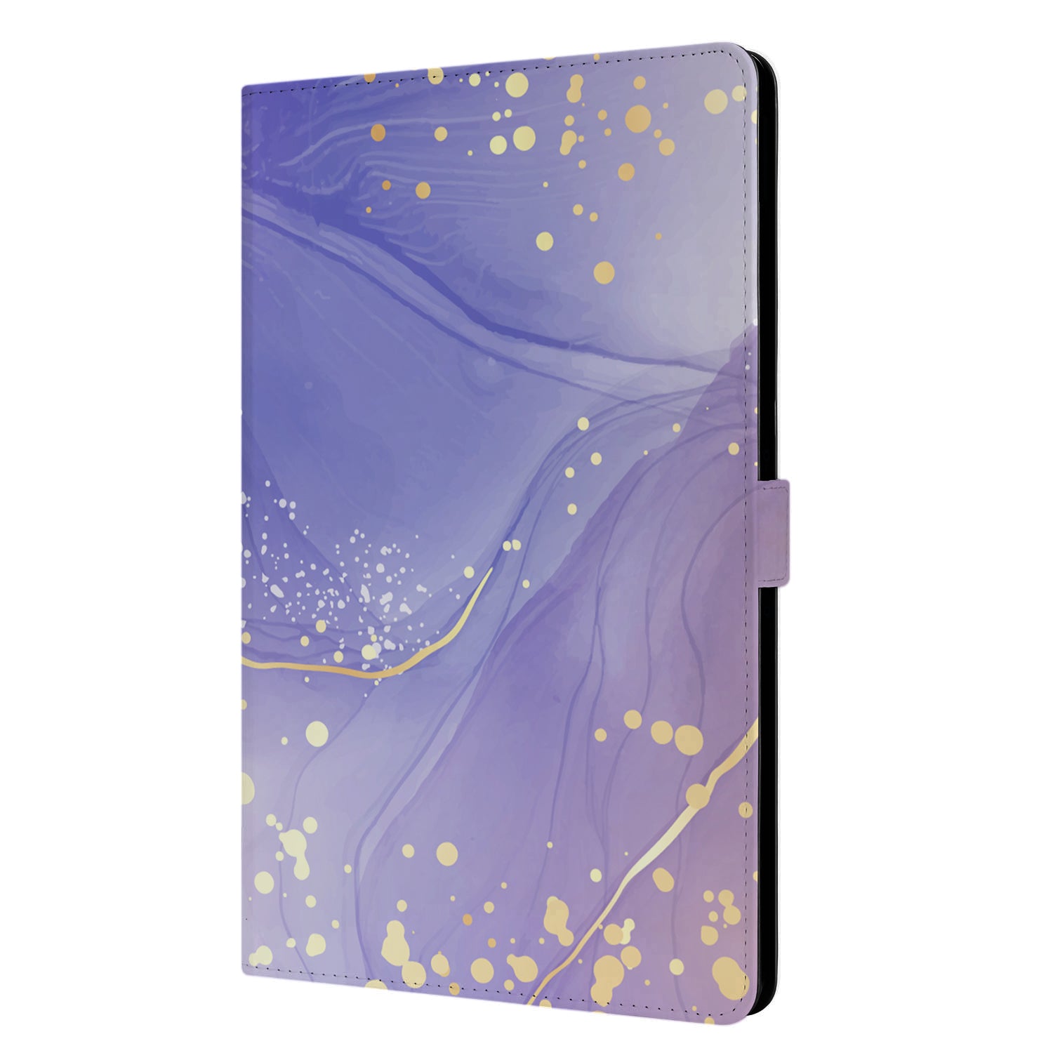 Uniek Nokia T20 Tablethoesje met Stand - Watercolor Paars Design | B2C Telecom