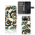 Wallet Case Google Pixel 8 Pro Barok Flower design voorkant achterkant aanzicht