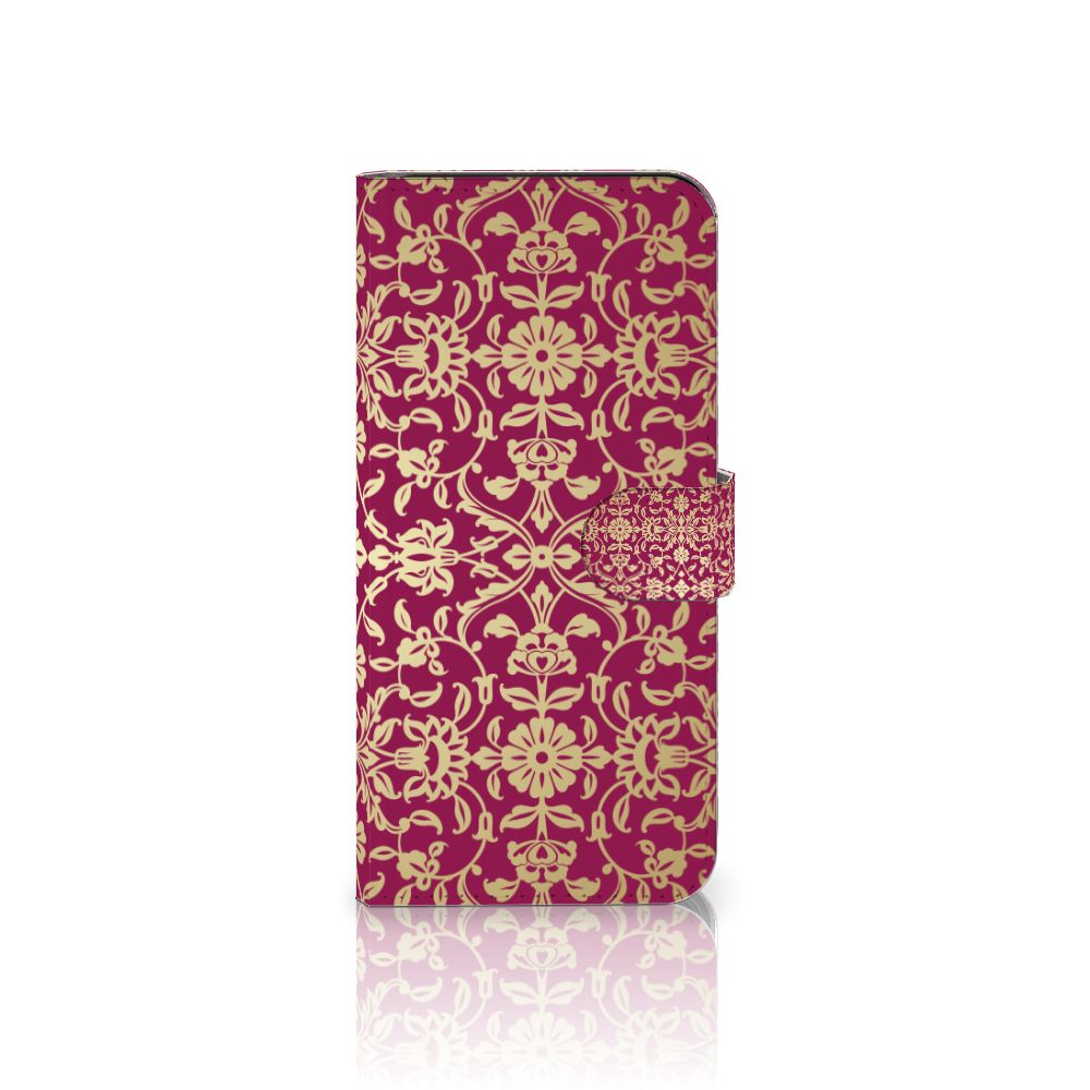 Wallet Case Google Pixel 8 Pro Barok Pink met een sierlijk design voor ultieme bescherming en uitstraling.