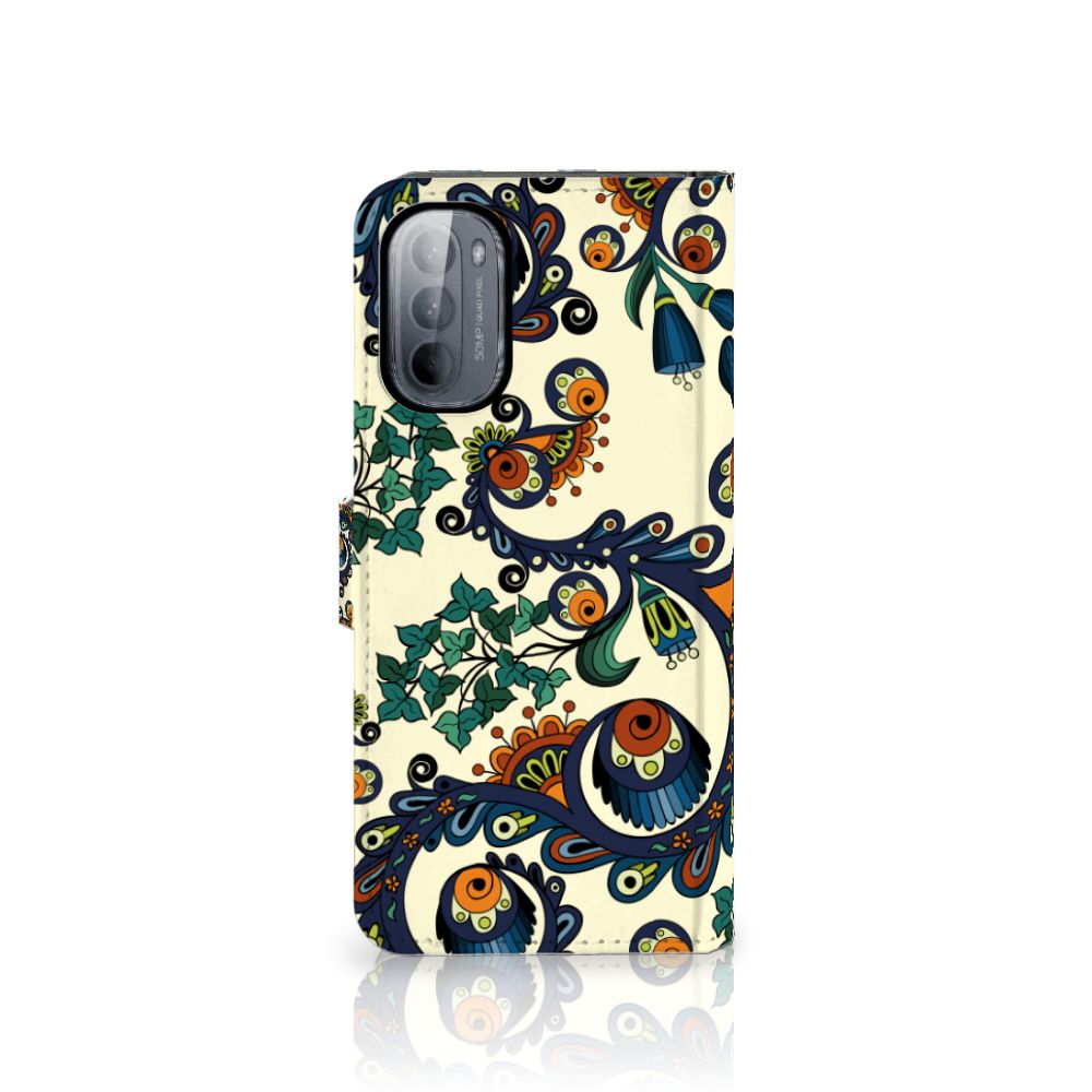 Wallet Case Motorola Moto G31 | G41 Barok Flower B2Ctelecom