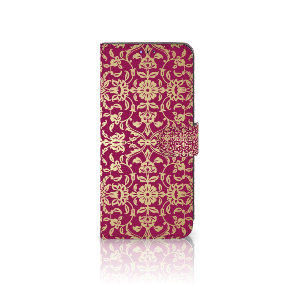 Wallet Case OPPO A16/A16s/A54s Barok Pink