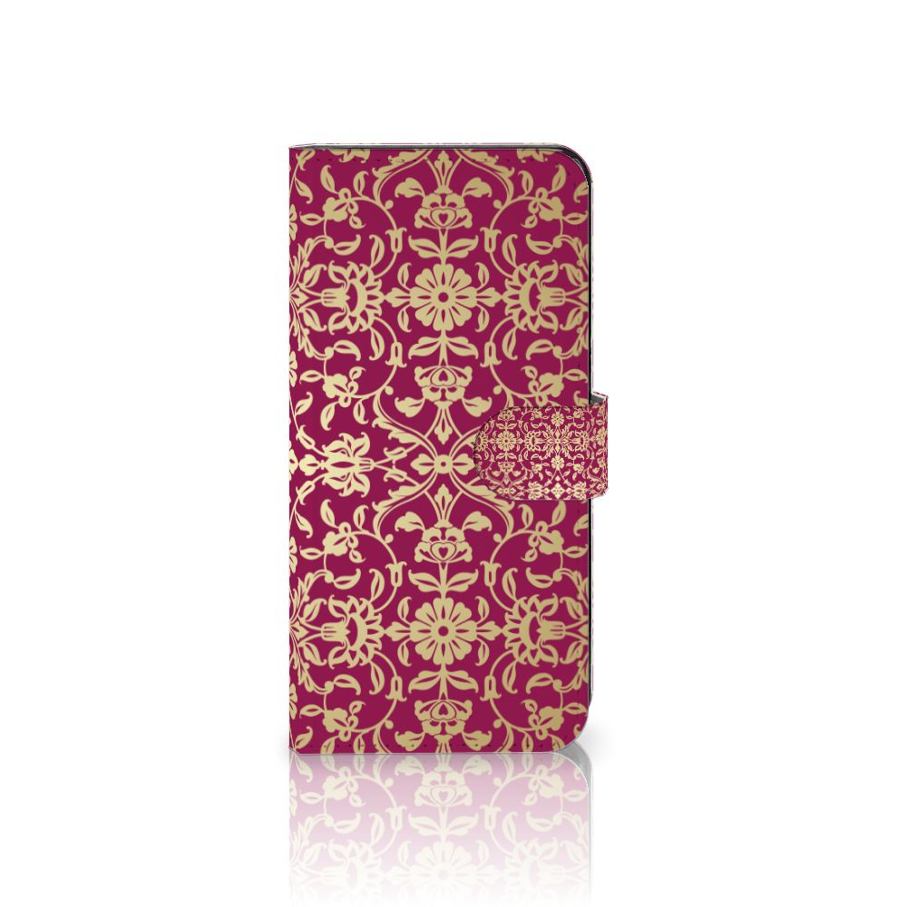 Wallet Case OPPO Reno8 T 5G Barok Pink met een elegant design voor gebruiksgemak en bescherming 🎁
