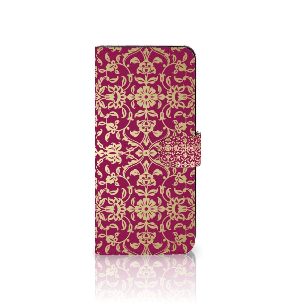 Wallet Case OnePlus Nord CE 3 Lite Barok Pink design floral kleur