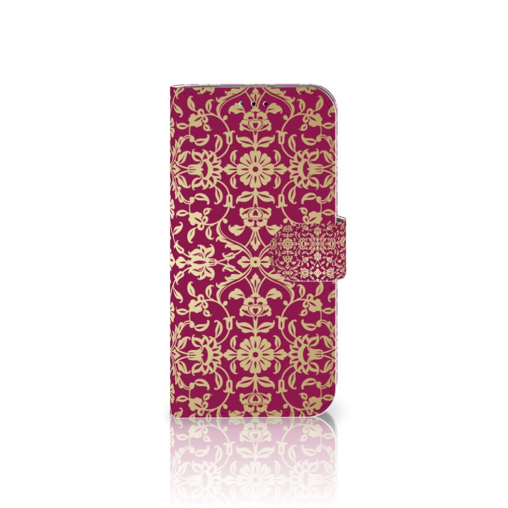 Wallet Case Samsung Galaxy A40 Barok Pink