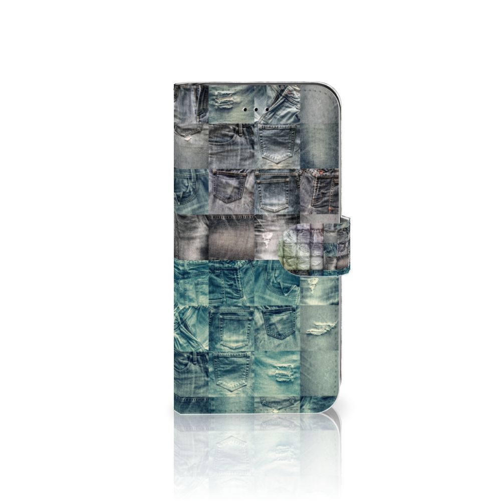 Wallet Case met Pasjes Apple iPhone 7 Plus | 8 Plus Spijkerbroeken by B2Ctelecom
