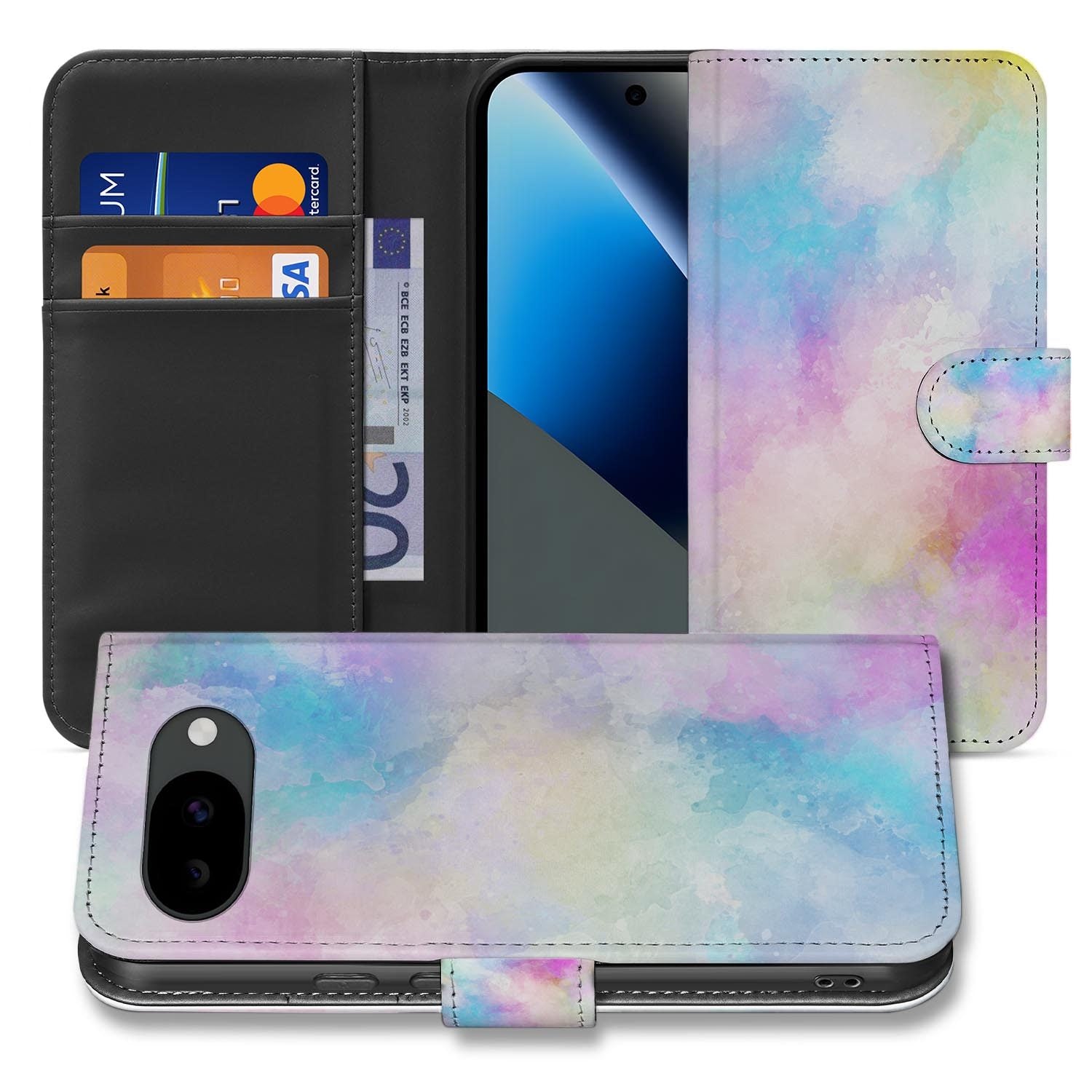 Watercolor Light bookcase hoesje voor de Google Pixel 10a