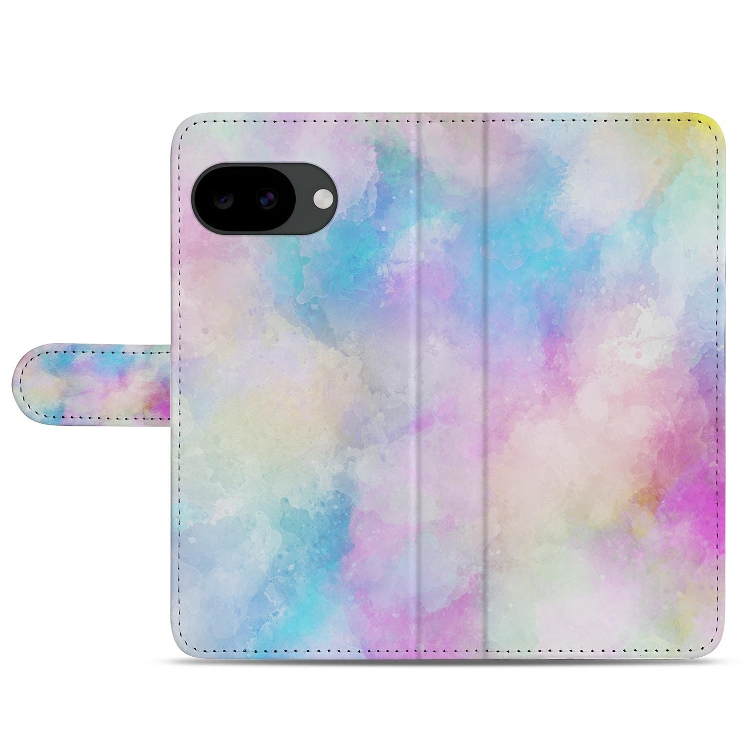 Google Pixel 10a portemonnee hoesje met Watercolor Light design