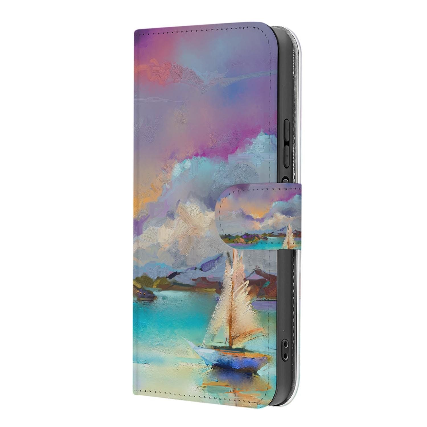 Xiaomi 17 bookcase Boat, binnenkant met telefoon