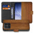 Xiaomi 17 bookcase Donker Hout, voorkant met gesloten klep