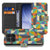 Xiaomi 17 bookcase Funky Retro, voorkant met gesloten klep