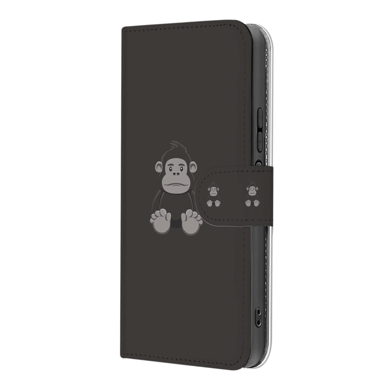 Xiaomi 17 bookcase Gorilla, binnenkant met telefoon