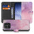 Xiaomi 17 bookcase Pink Purple Paint, voorkant met gesloten klep