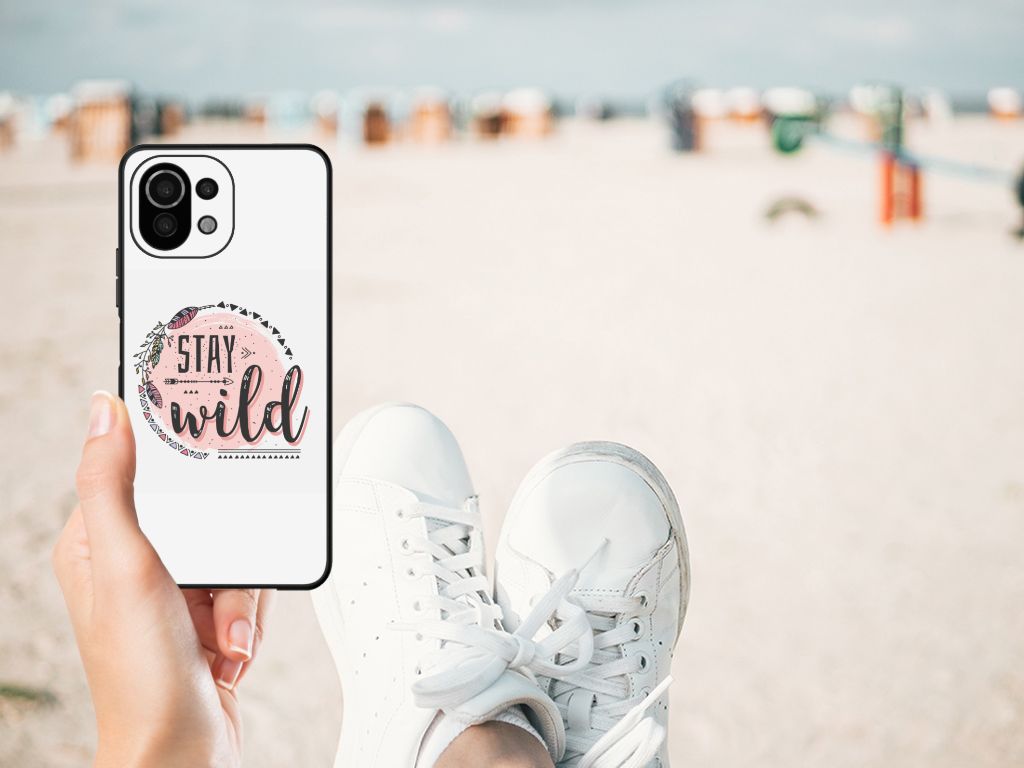 Xiaomi 11 Lite 5G NE | Mi 11 Lite Hoesje Boho Stay Wild B2C Telecom