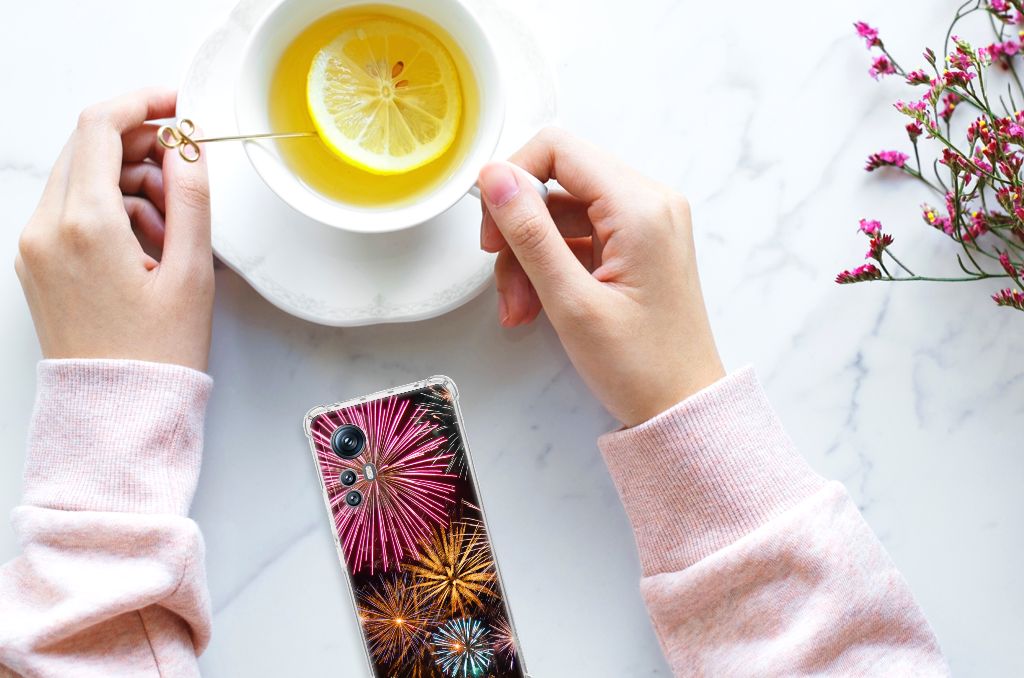 Xiaomi 12 | 12x Anti Shock Bumper Case Vuurwerk B2C Telecom